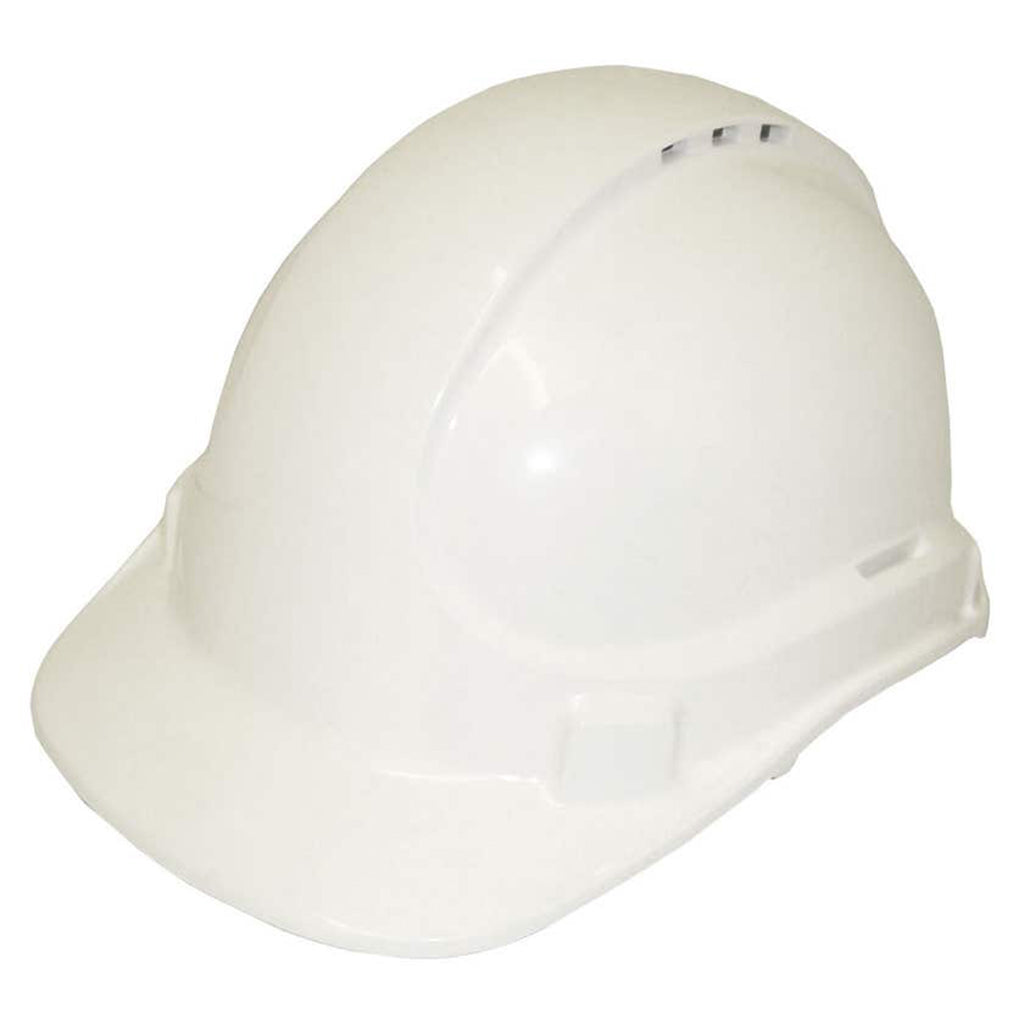 3M Protector Safety Helmet Vented White AT010706557