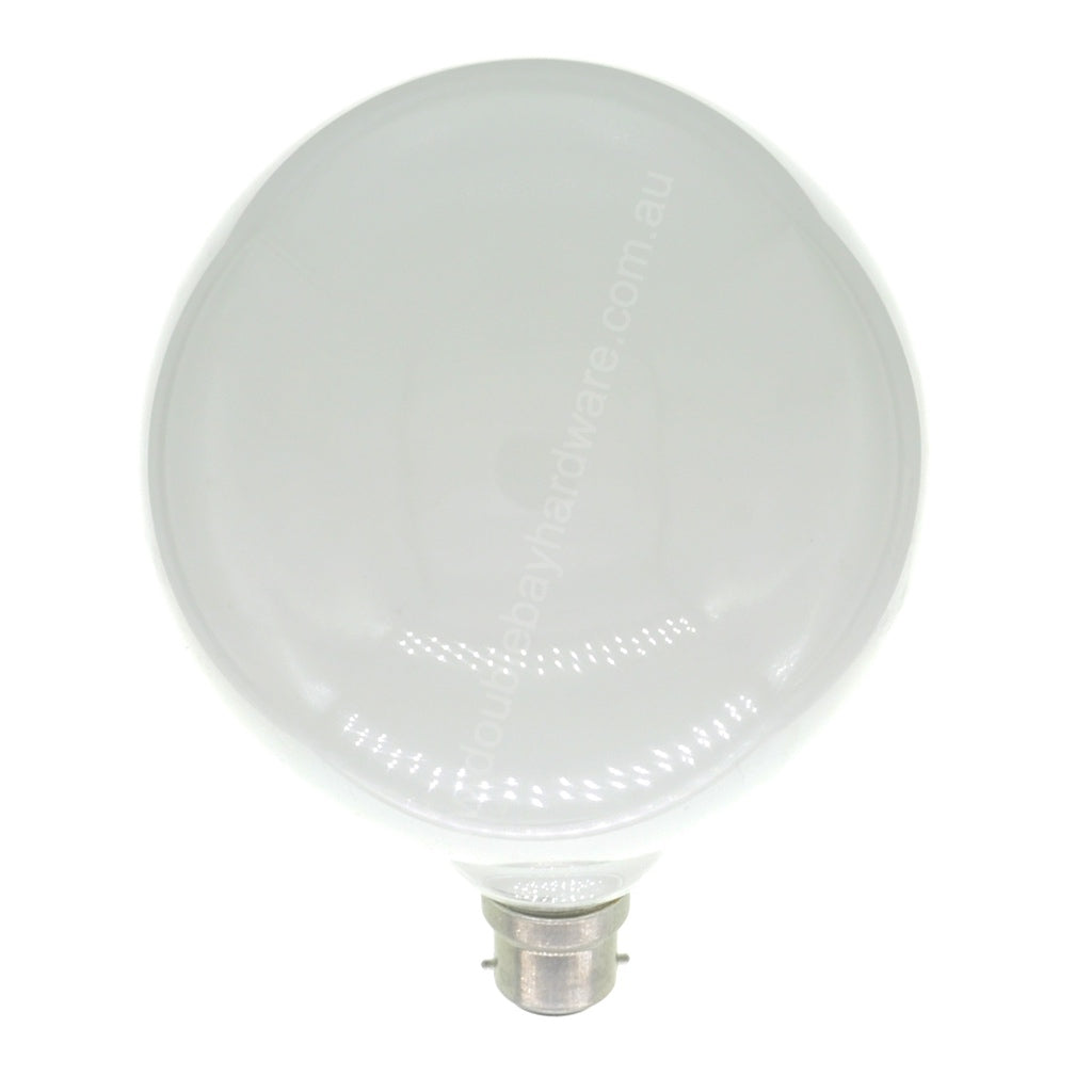 Crompton G125 Spherical Incandescent Light Bulb B22 240V 60W Pearl 10001