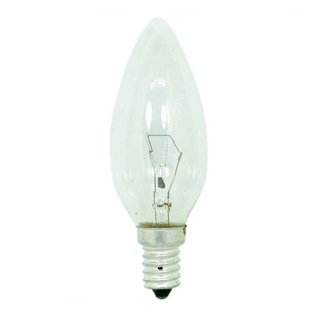 FSL Candle Incandescent Light Bulb E14 240V 55W Clear 002123