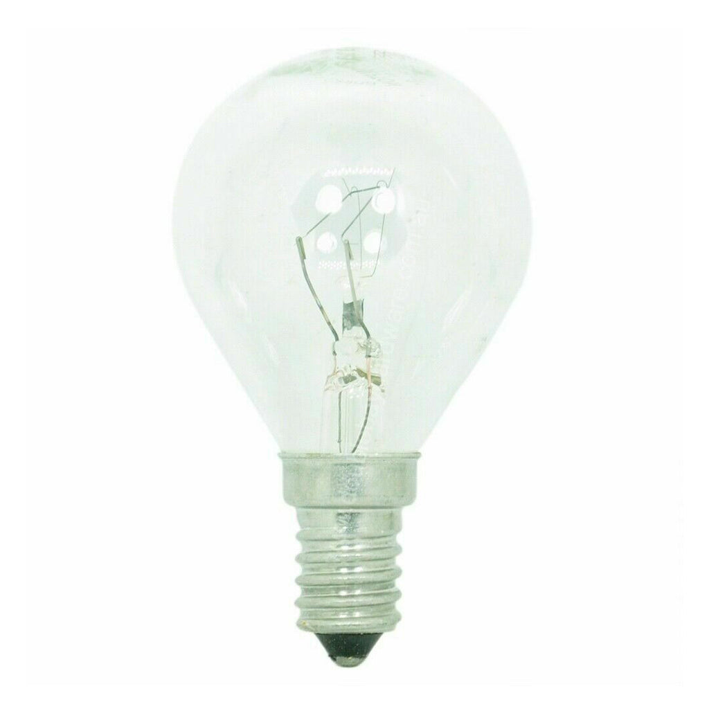 FSL Fancy Round Incandescent Light Bulb E14 240V 60W Clear 000297