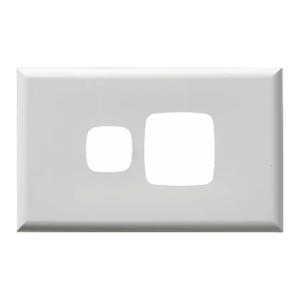 HPM Excel Single Powerpoint Cover Plate White CDXL787PLWE