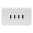 JACKSON 4 USB Outlet Charging Wall Plate PT9804