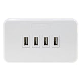 JACKSON 4 USB Outlet Charging Wall Plate PT9804