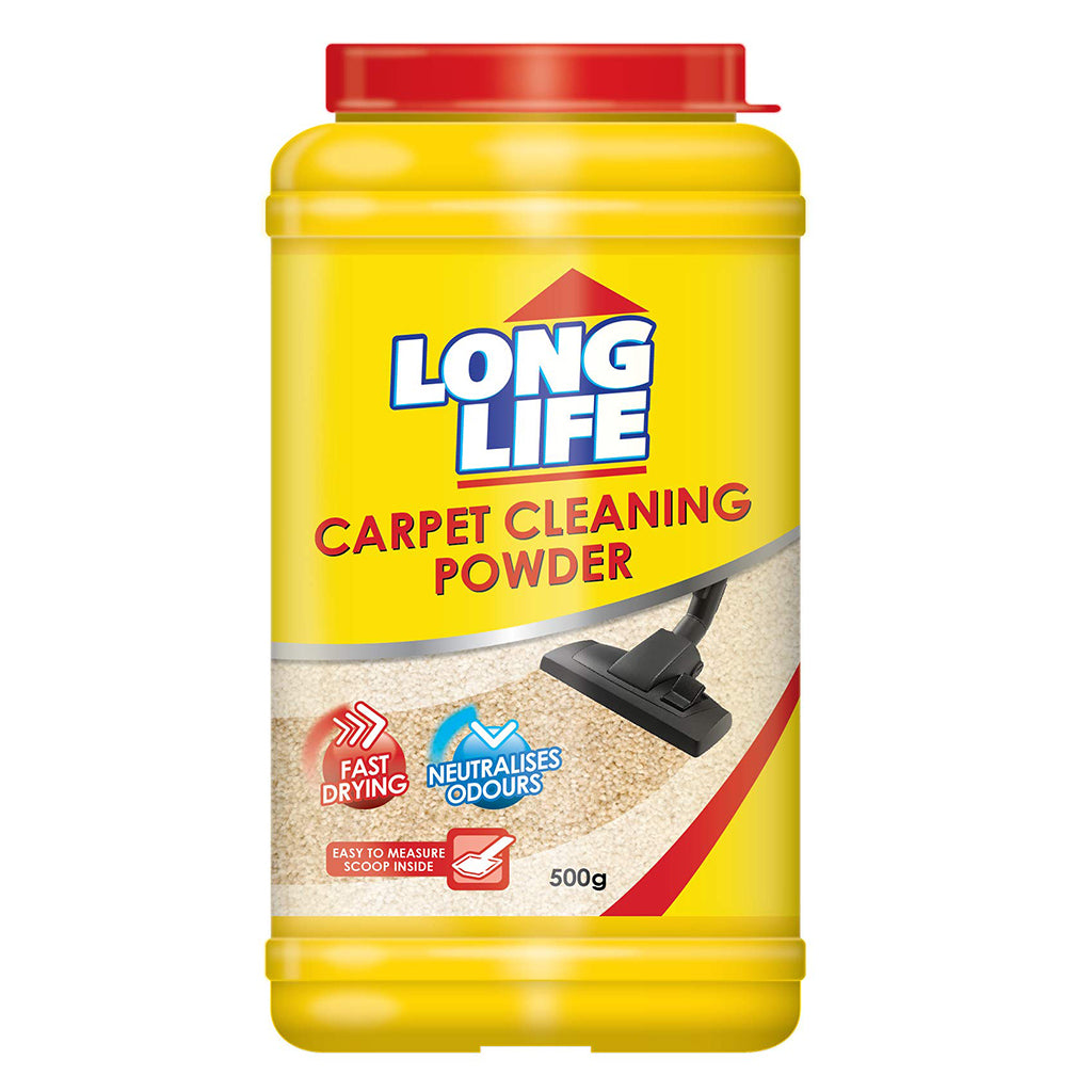 LONG LIFE Carpet Cleaning Powder 500g Double Bay Hardware