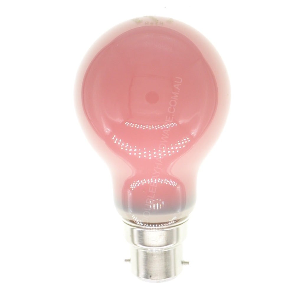 LUSION Coloured GLS LED Light Bulb B22 240V 3W Red 20705