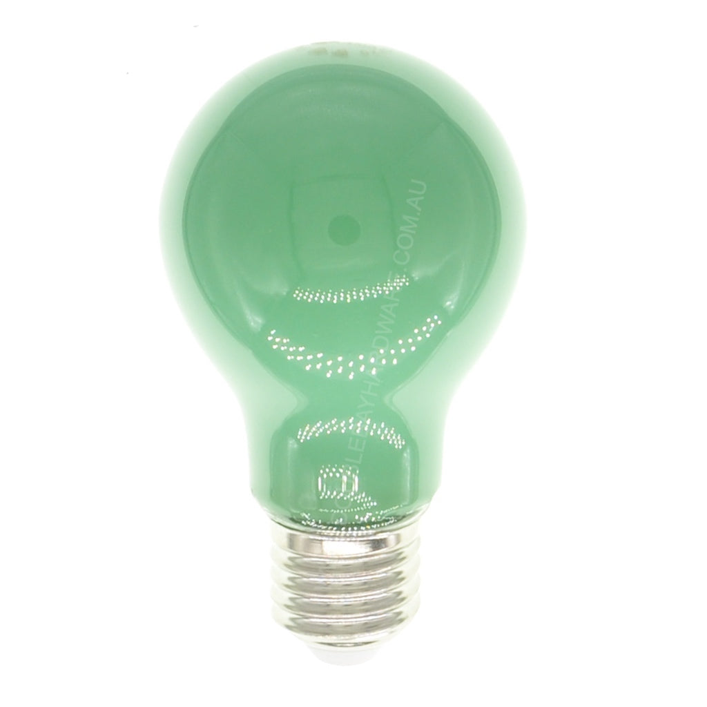 LUSION Coloured GLS LED Light Bulb E27 240V 3W Green 20702
