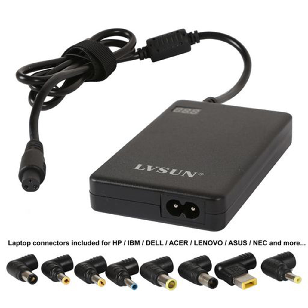 LVSUN Universal Laptop AC Adaptor 90W 12~24V LS-PAB90SA