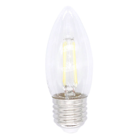 Lusion Candle Filament LED Light Bulb 240V 4W E27 C/DL 20245