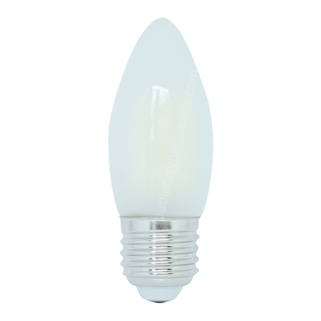 Lusion Candle LED Light Bulb E27 240V 4W Pearl C/DL 20271