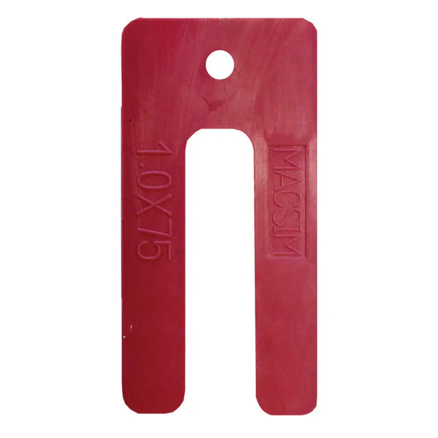 Macsim Window Packers Red 1.0X75mm WPQ01075