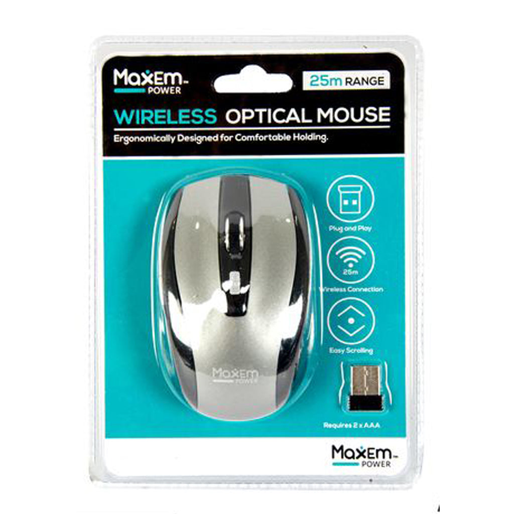 MaxEm Wireless Optical Mouse ELS-0221