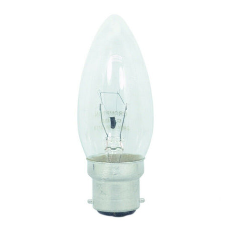 Mirabella Candle Incandescent Light Bulb B22 240V 60W Clear 306031