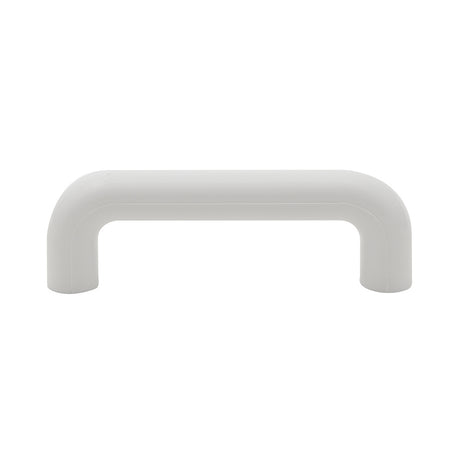 Prestige White Plastic Round D Handle 16X96mm 1044103