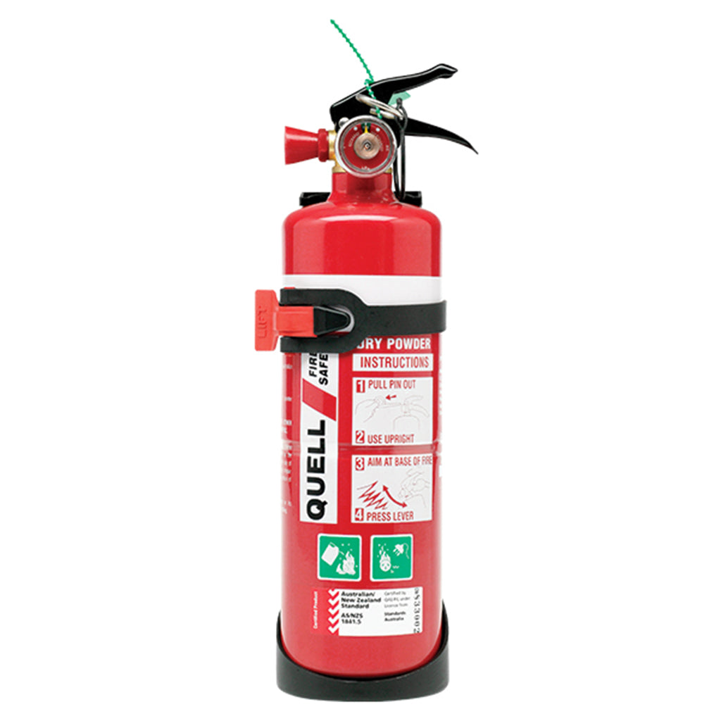 QUELL Kitchen/ Garage Fire Extinguisher 1Kg 127414