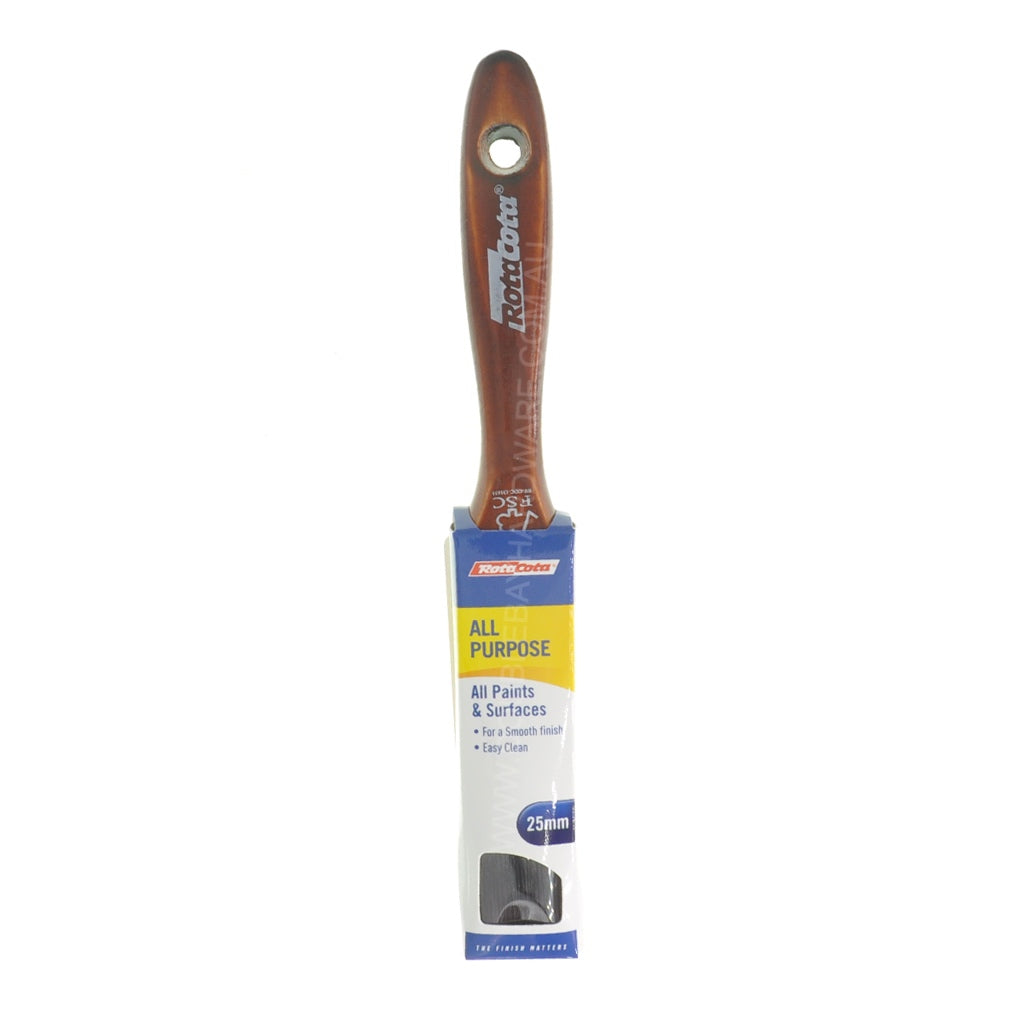 RotaCota All Purpose Paint Brush 25mm All Paints & Surfaces 101712