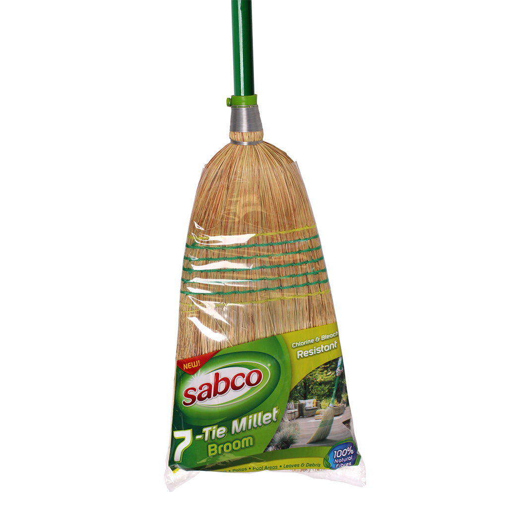 SABCO 7 Tie Millet Broom SAB22023
