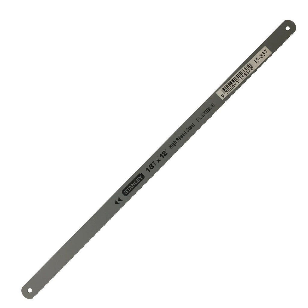 Stanley 305mm 18TPI Black Hacksaw Blade 15-837-S