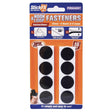 StickFX Hook and Loop Fasteners 22mm Black Dot 16pcs HAR-208