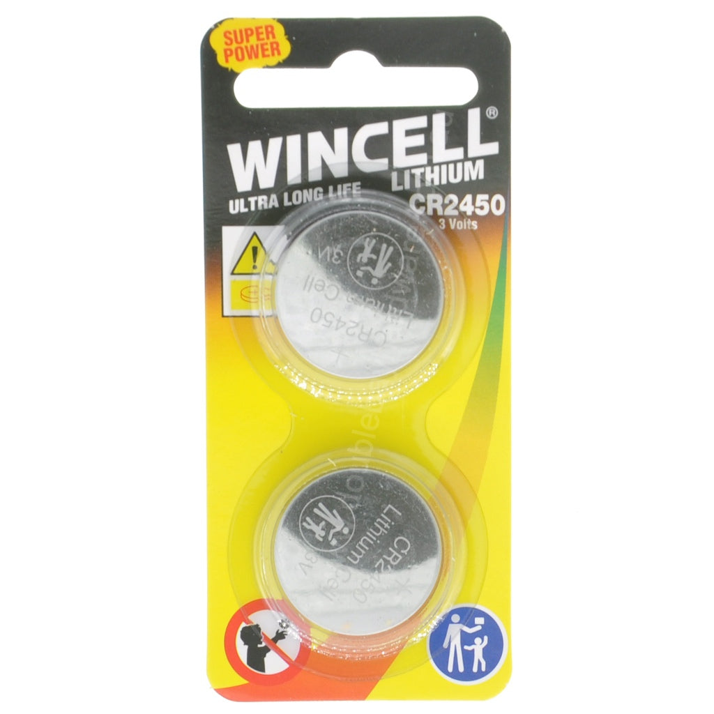WINCELL Lithium Battery 3V 630mAh CR2450
