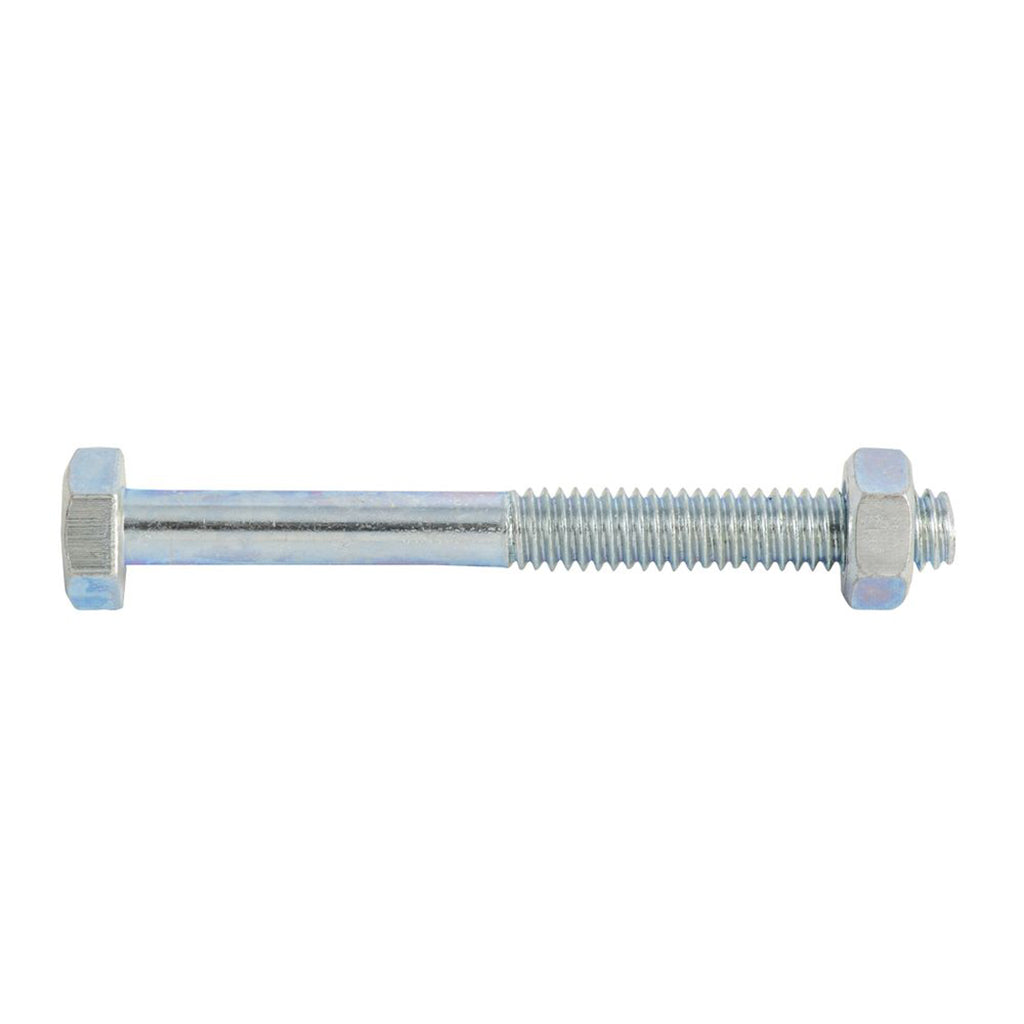 Zenith Zinc Plated Hex Head Bolt & Nut 5/16"X3" Box