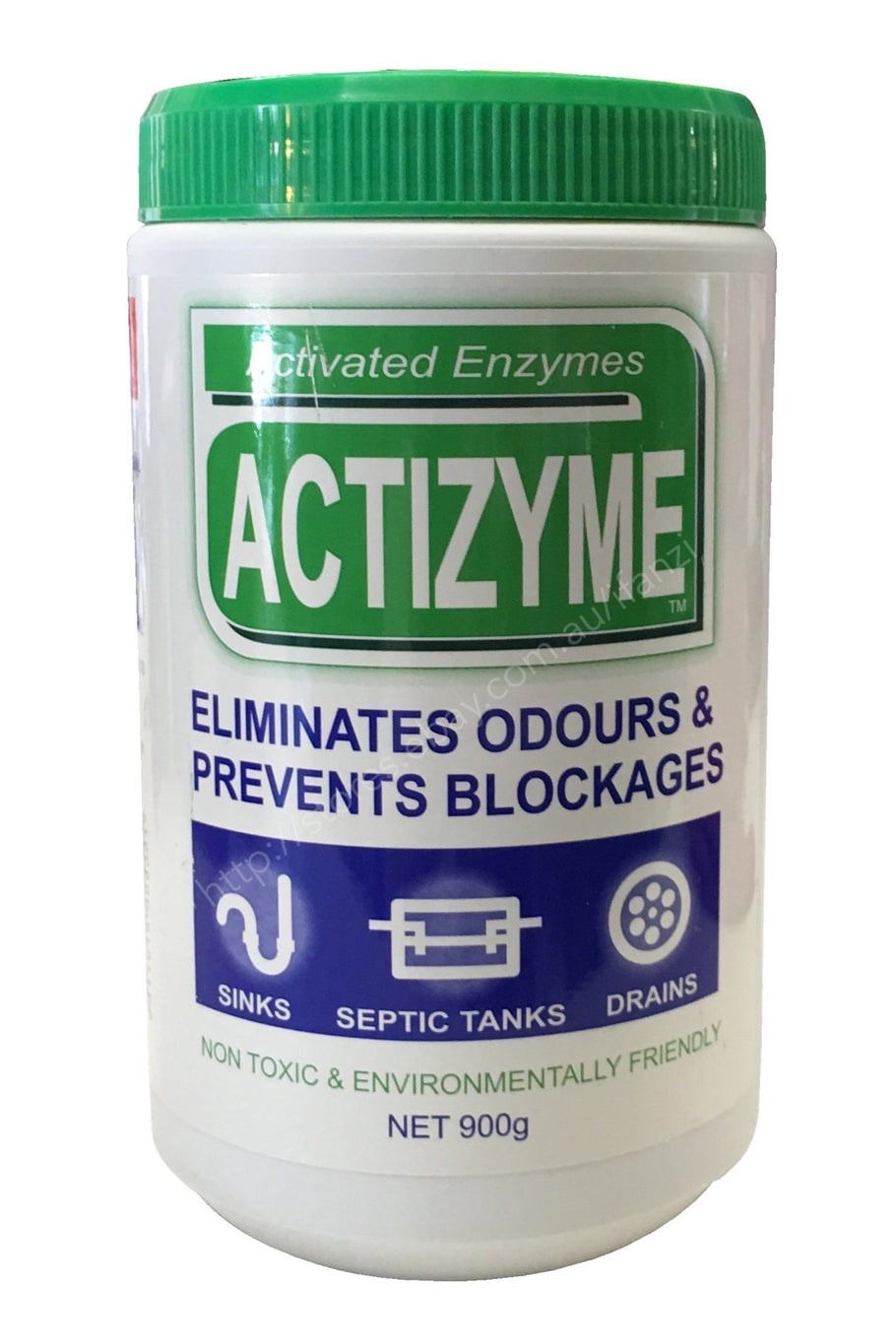 Actizyme Pellets 900g Prevents Blockages Drain Cleaner Double Bay