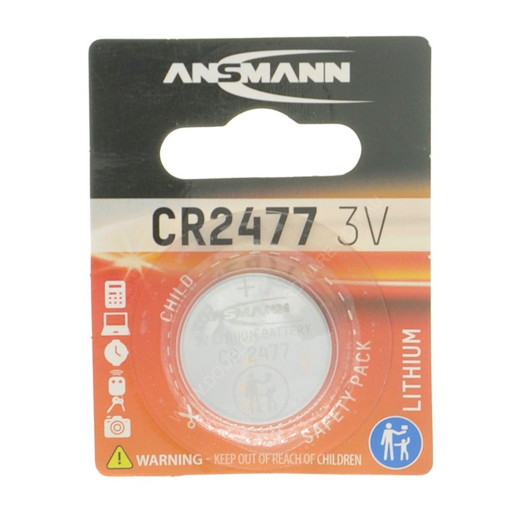 ANSMANN Lithium Coin Cell Battery 3V 1Ah CR2477
