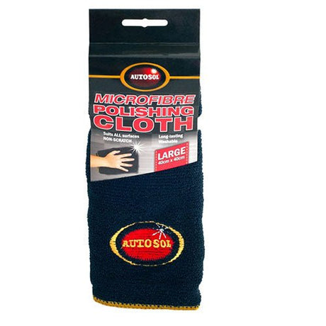 Autosol Microfibre Polishing Cloth 40x40 ASCloth - Double Bay Hardware