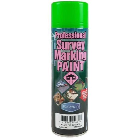 Balchan Survey Marking Paint Fluoro Green 350g BA200