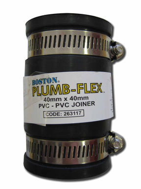 BOSTON Plumb - Flex DWV PVC Rubber Joiner 40mmX40mm 263117