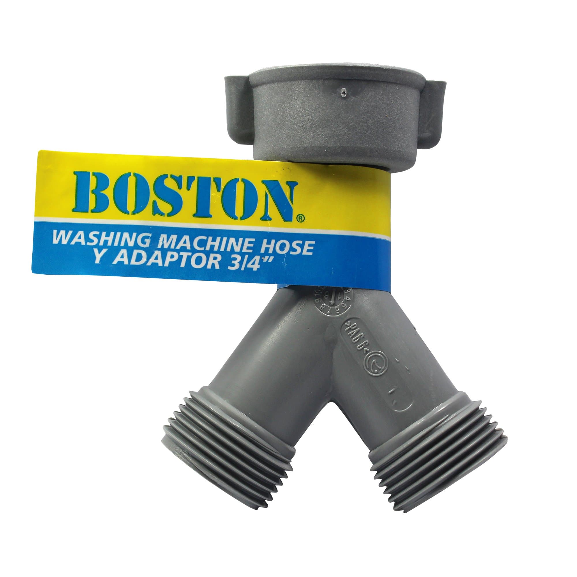 BOSTON Washing Machine Y Adaptor Conect Two Hoses to One Tap 233028 - Double Bay Hardware