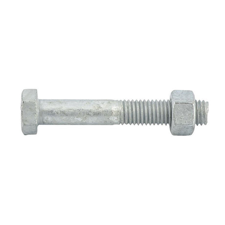 BREMICK M12x65mm Hot Dipped Galvanised Hex Head Bolt & Nut Box
