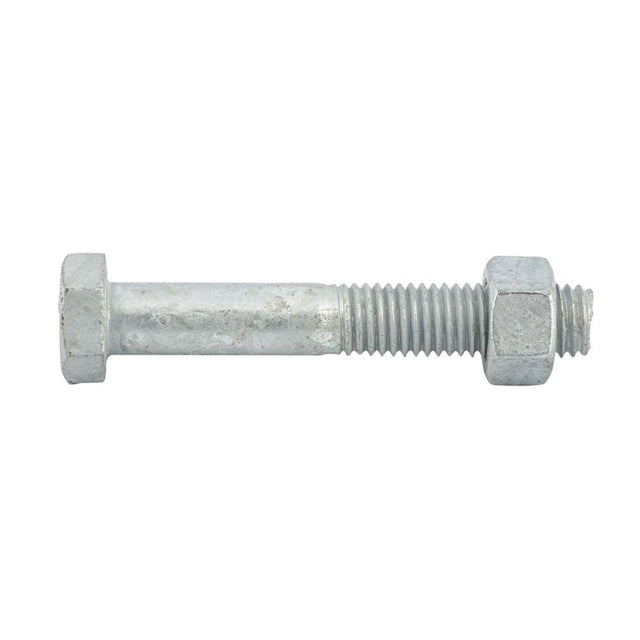 BREMICK M12x65mm Hot Dipped Galvanised Hex Head Bolt & Nut Box