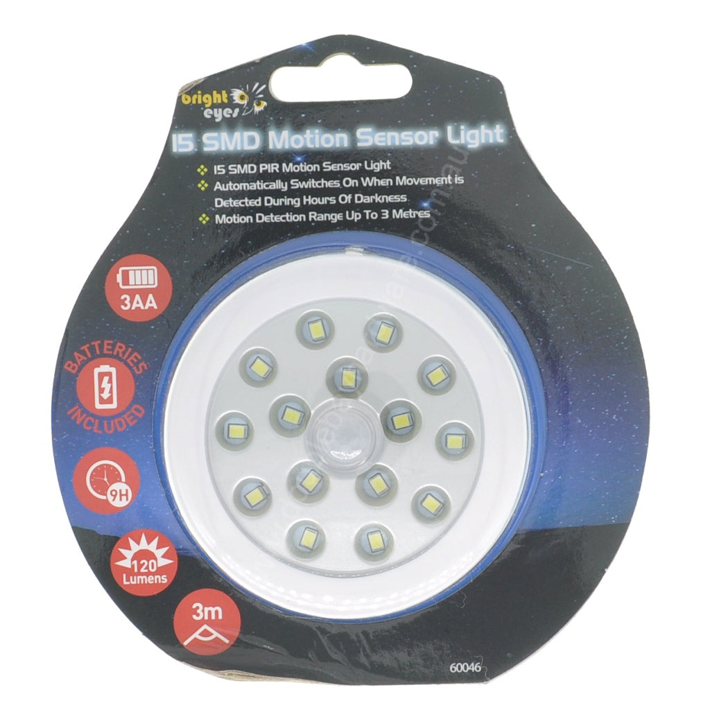 bright eyes 15 SMD Motion Sensor Light 60046