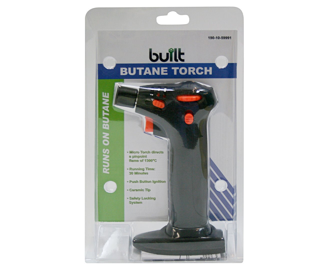 BUILT Professional Butane Torch 190-10-59991 - Double Bay Hardware