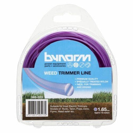 bynorm Weed Trimmer Line Purple 1.65mmx15m 380 - 022