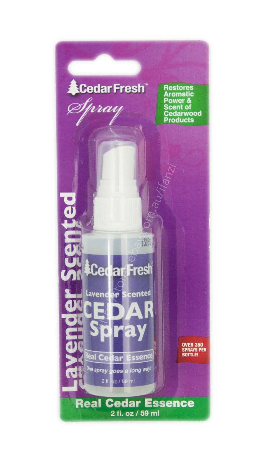 Cedar Fresh Real Cedar Essence Spray Lavender Scented 59ml 84802 - DoubleBayHardware