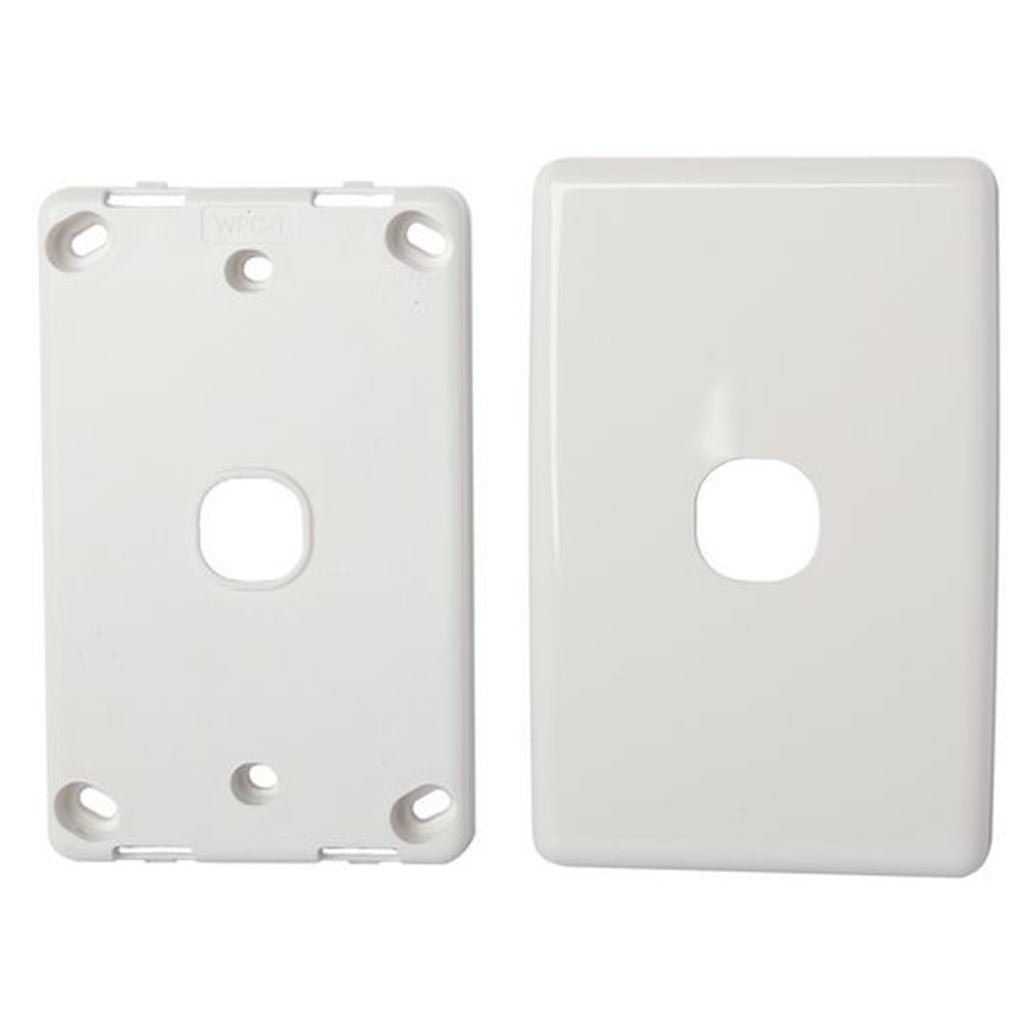 CLIPSAL Compatible Wall Plate Classic 1 Gang CWP - 201