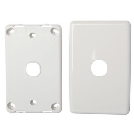 CLIPSAL Compatible Wall Plate Classic 1 Gang CWP - 201