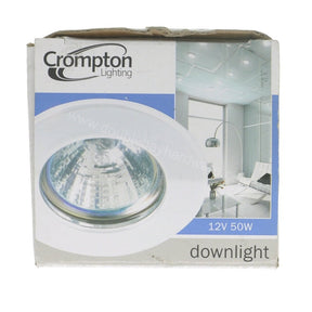 Crompton Fixed Die - cast Aluminium Downlight Kit 70mm Cut 20683