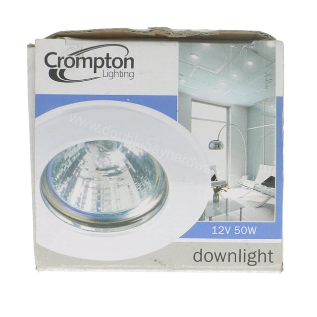 Crompton Fixed Die - cast Aluminium Downlight Kit 70mm Cut 20683
