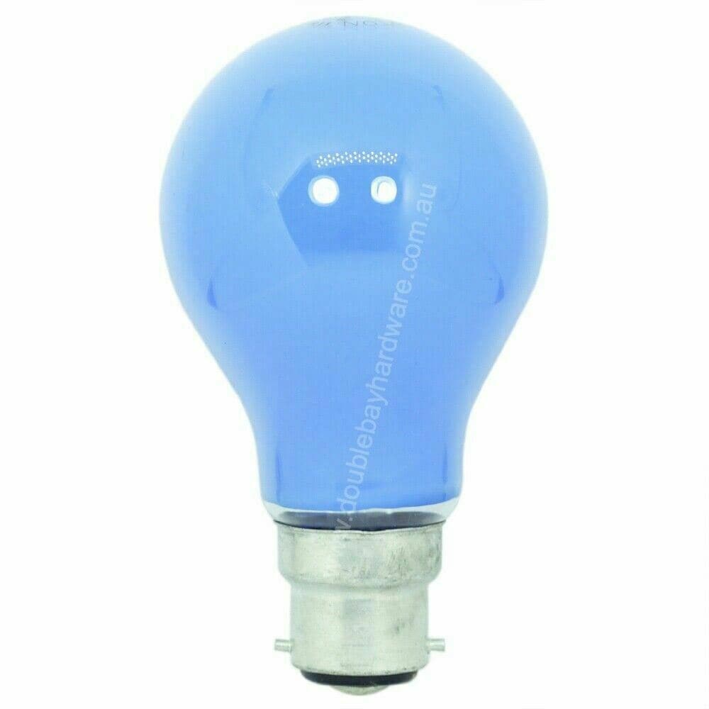 Crompton GLS Party Coloured Incandescent Light Bulb B22 240V 40W Blue 10030