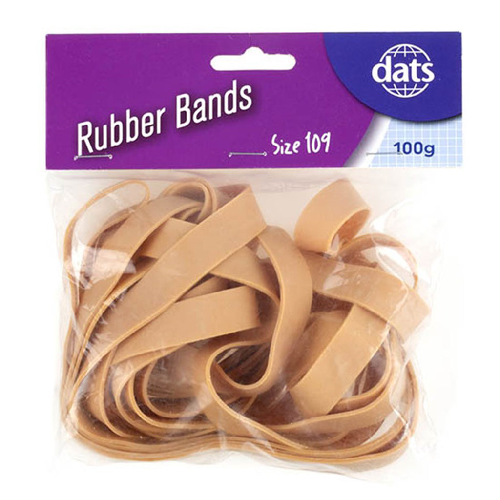 dats Rubber Bands Size 109 100g 65295