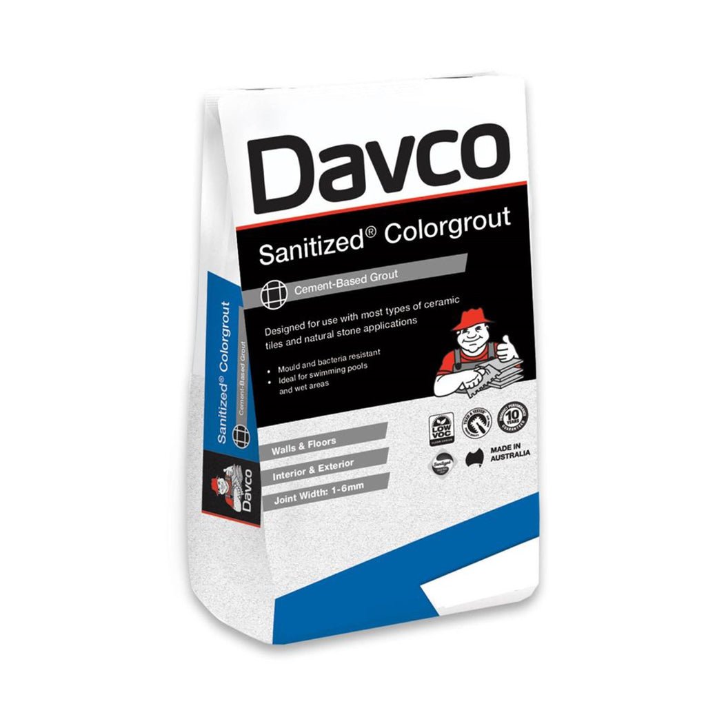 DAVCO Sanitized Colorgrout Black 1.5Kg Interior & Exterior 2