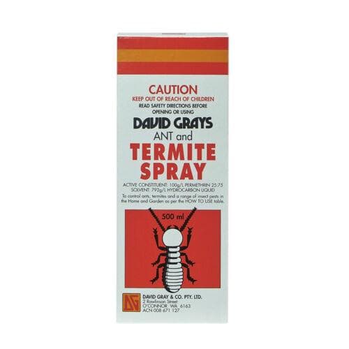 David Grays Ant and Termite Spray 500ml 07651 - Double Bay Hardware