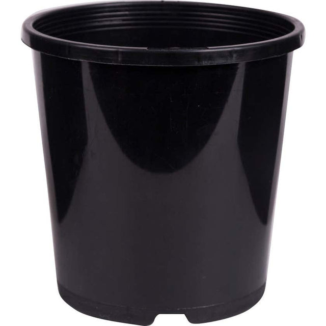 Decor Growers Pot Black 100mm 222430 - 080