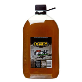 Diggers 4L Raw Linseed Oil 16404 - 4DIG