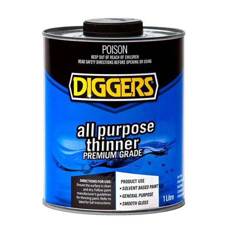 Diggers All Purpose Thinner 1L 17000 - 61DIG