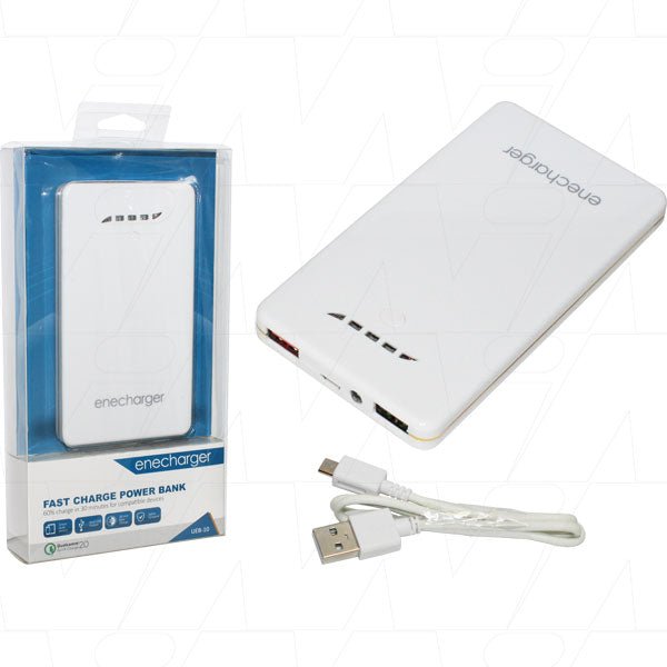 enecharger Fast Charge Power Bank 8000mAh 2.4A UEB-10 - Double Bay Hardware
