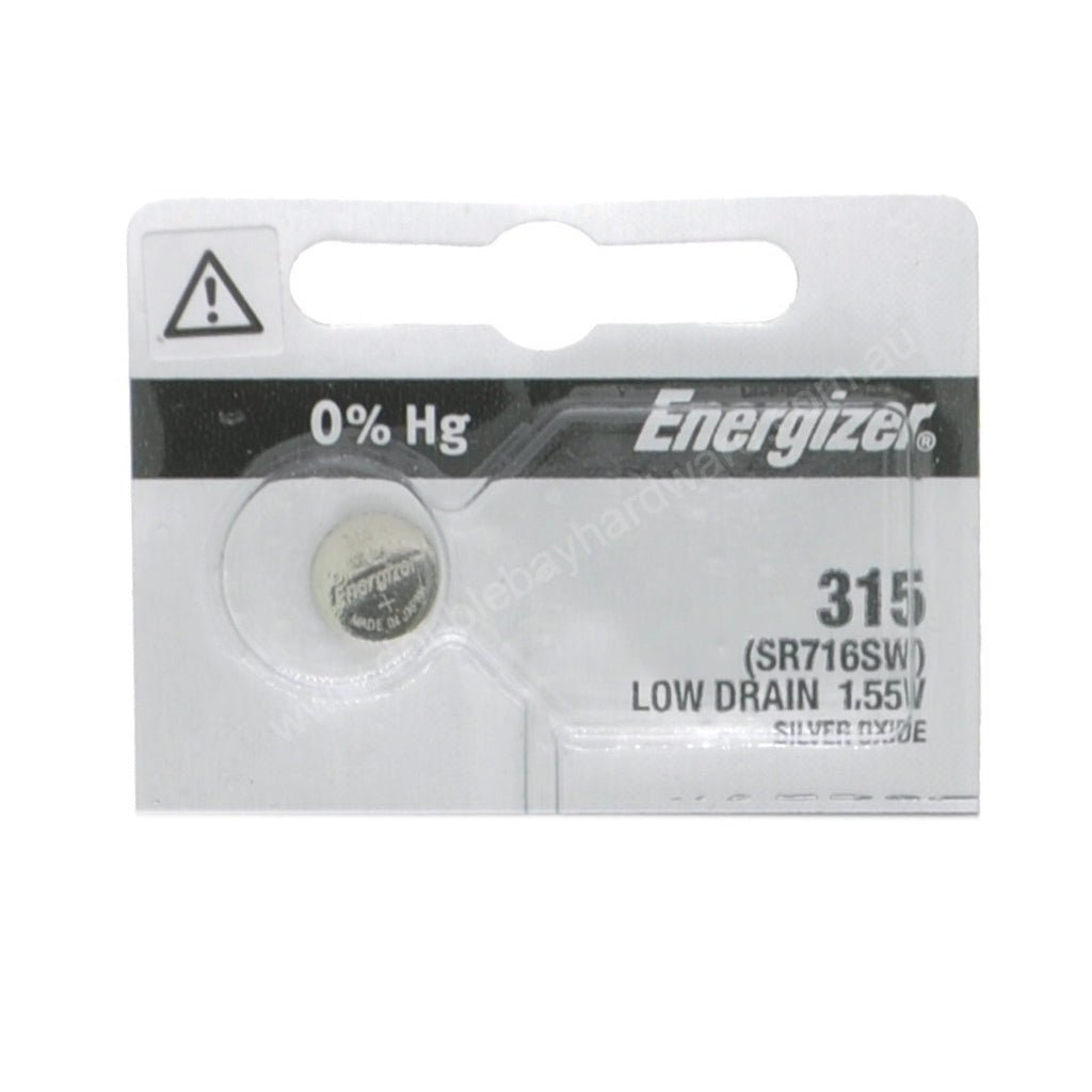 Energizer Silver Oxide Button Cell Battery 1.55V 23mAh SR716SW