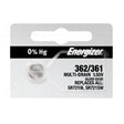 Energizer Silver Oxide Button Cell Battery 1.55V 27mAh SR721SW